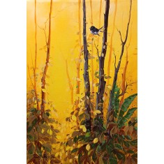 Zohaib Rind, 16 x 24 Inch, Acrylic on Canvas, Calligraphy Painting, AC-ZR-353